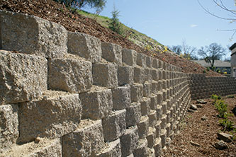 Retaining Wall, Green Valley Marketplace, El Dorado Hills, CA
