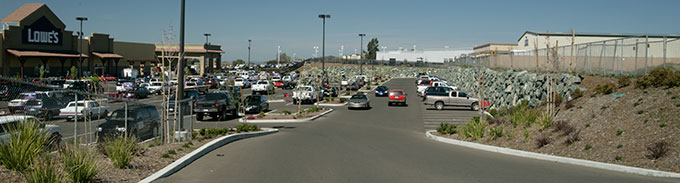 Lowe's Home Improvement Warehouse Parking Lot