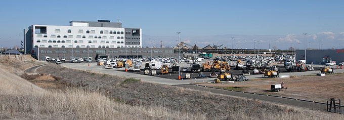 SMUD Parking and Out Buildings